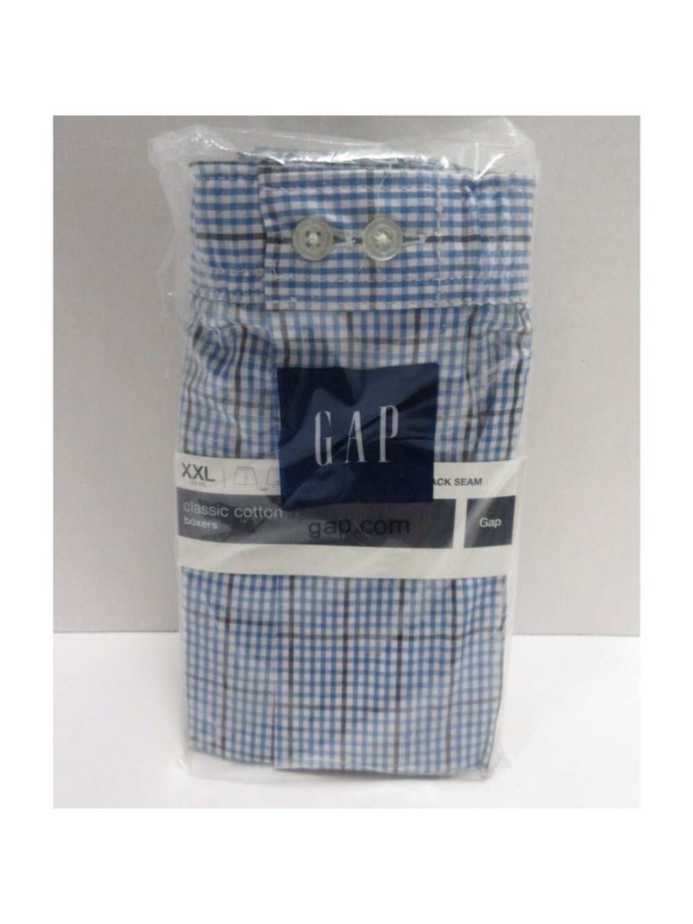 Gap Underwear XXL Boxer Shorts Check Classic Preppy Deadstock Y2K NEW
